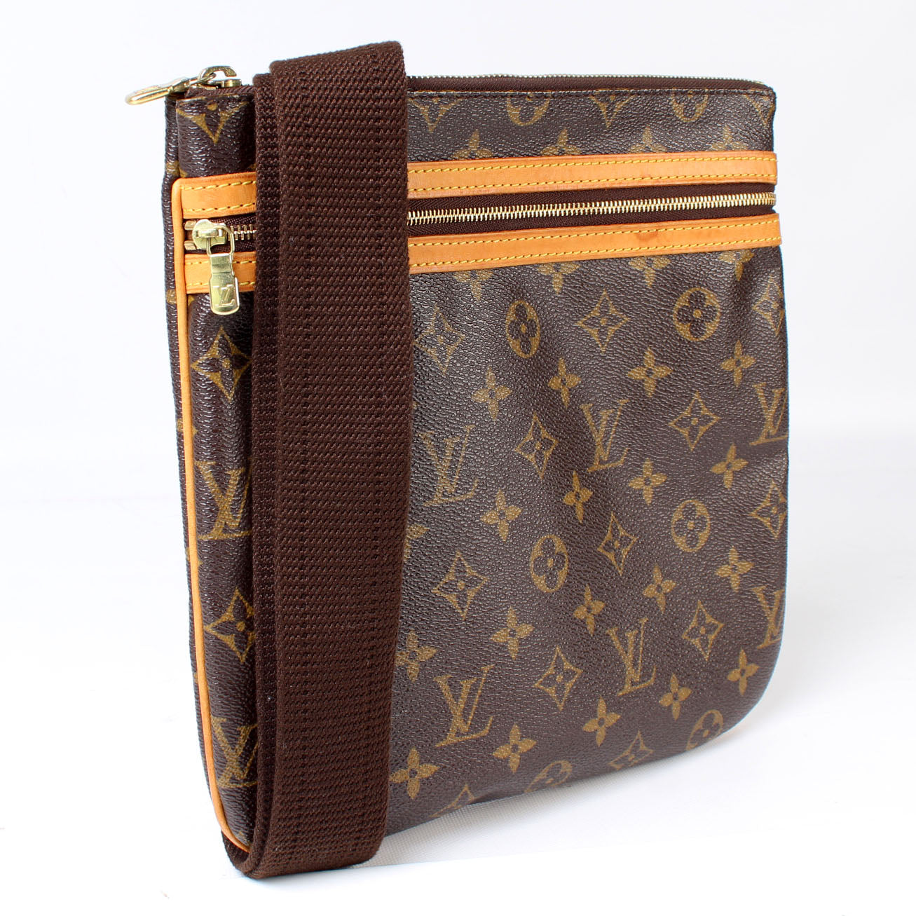 Louis Vuitton Pochette Bosphore Monogram Clutch Bag Monogram 26