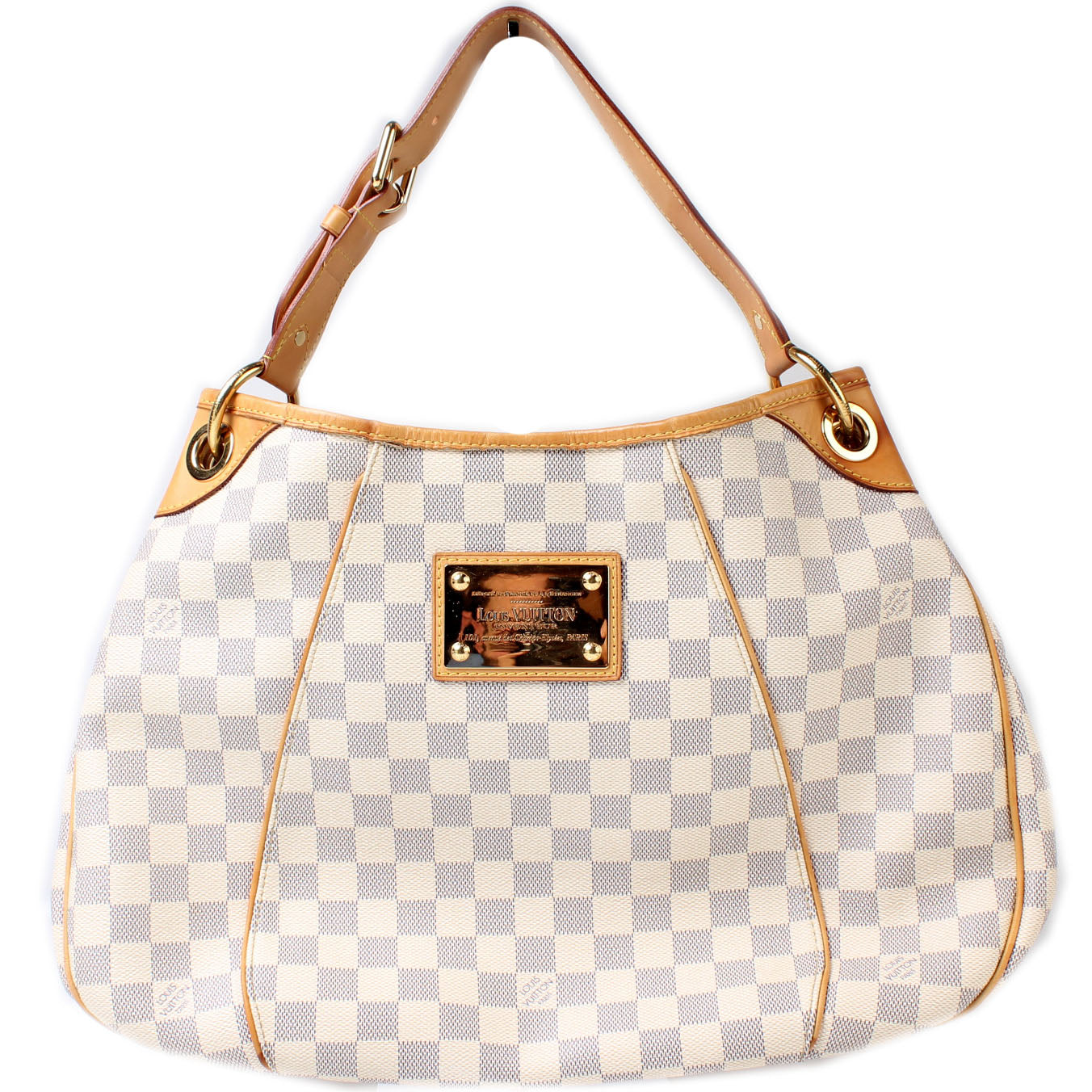 Louis Vuitton Galliera PM Azur Damier Handbag Azur 13