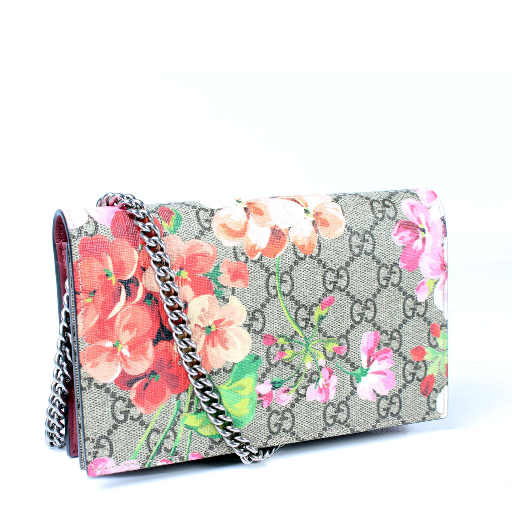 Gucci Blooms Chain Wallet Case Wallet 4