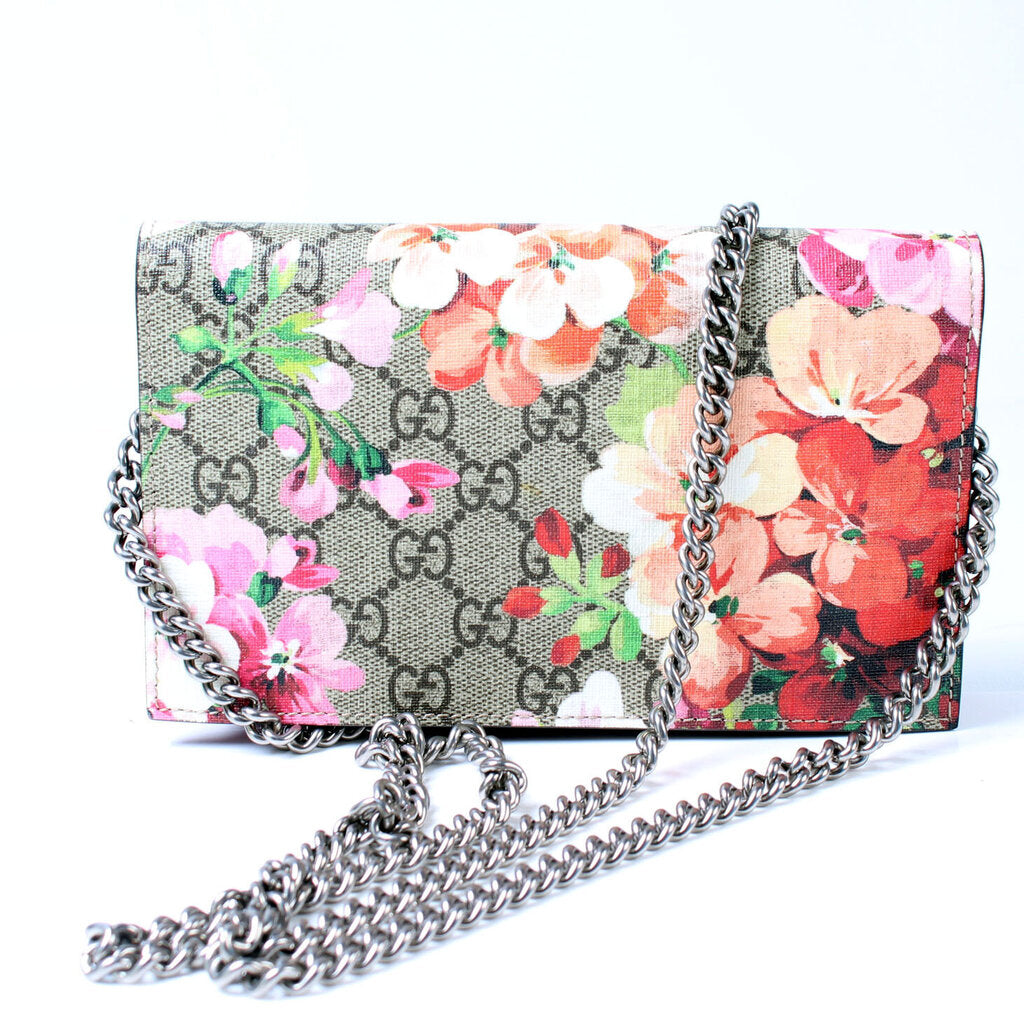 Gucci Blooms Chain Wallet Case Wallet 4