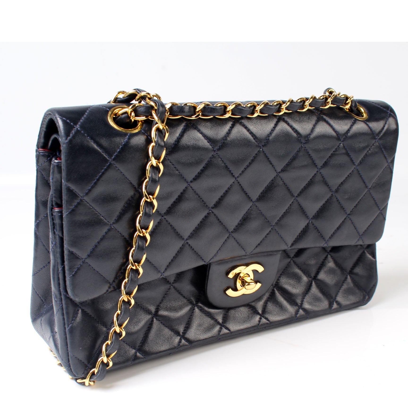 Chanel Classic Flap Lambskin 2M Handbag 2M 3