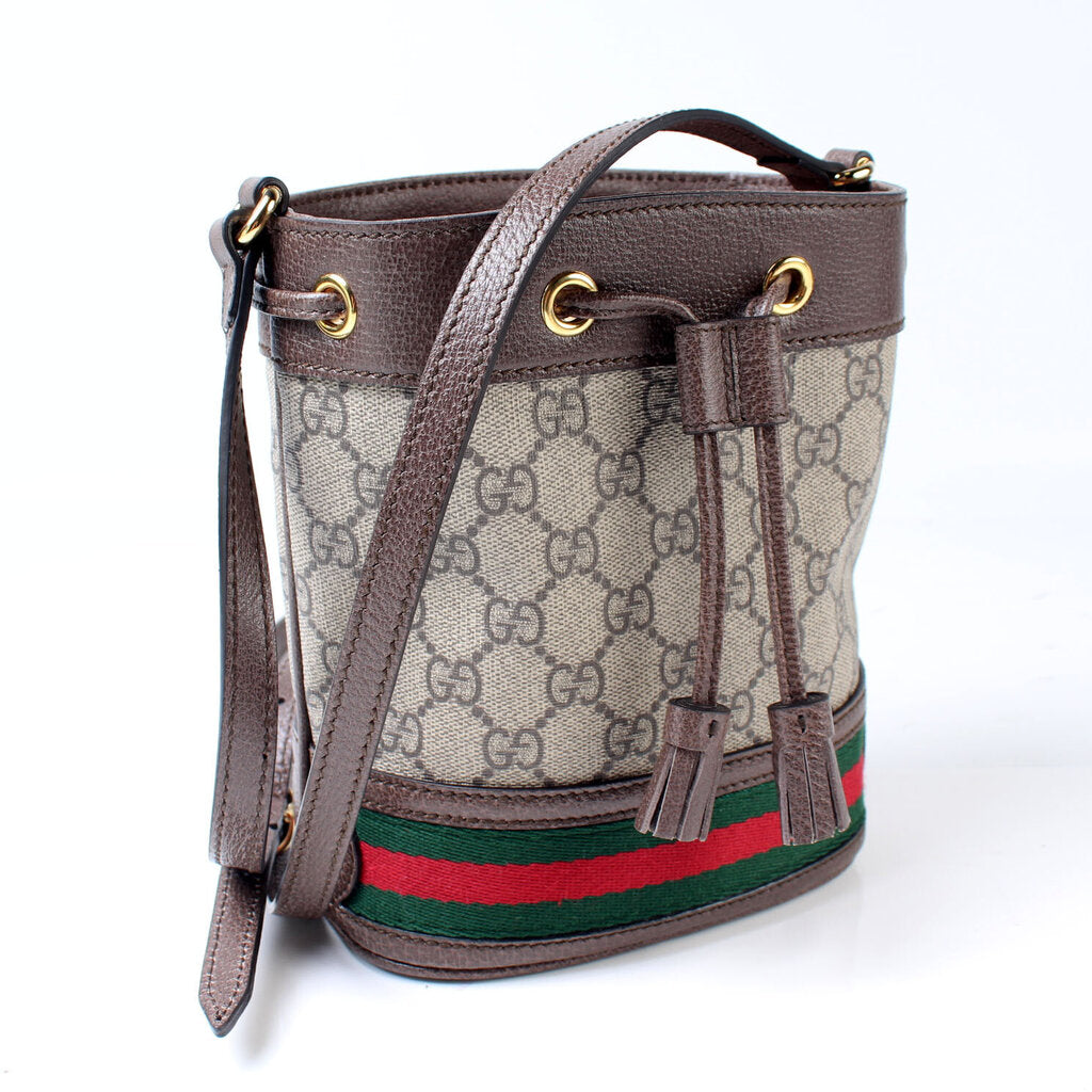 Gucci GG Supreme Ophidia Mini Bucket Bag Mini Bucket