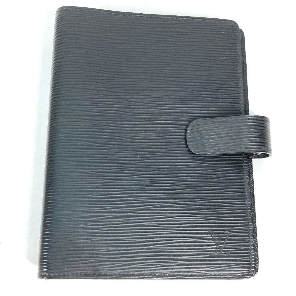 Louis Vuitton Notebook cover R20042 Epi Leather Black Handbag 4
