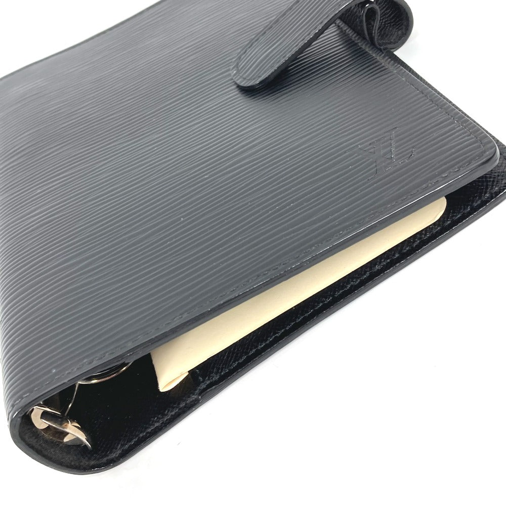 Louis Vuitton Notebook cover R20042 Epi Leather Black Handbag 4