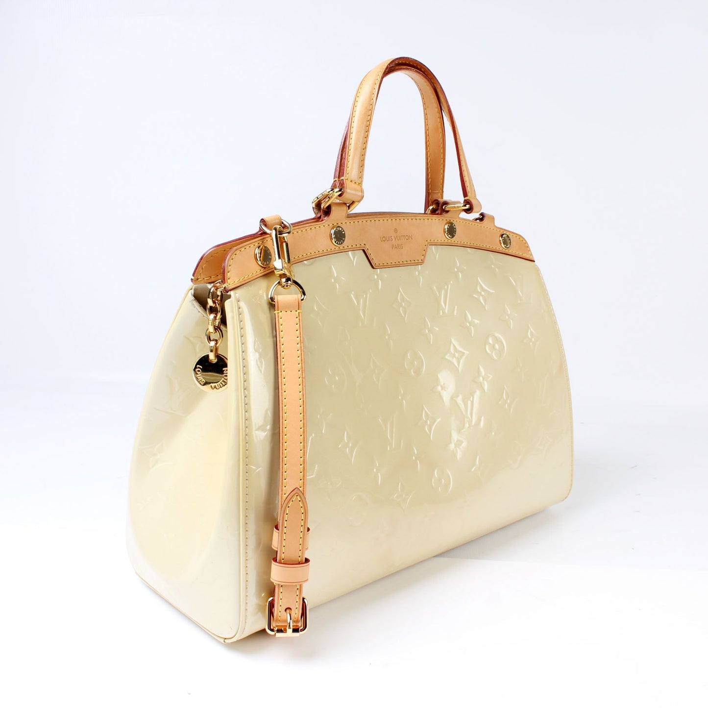 Louis Vuitton Brea MM Vernis Handbag