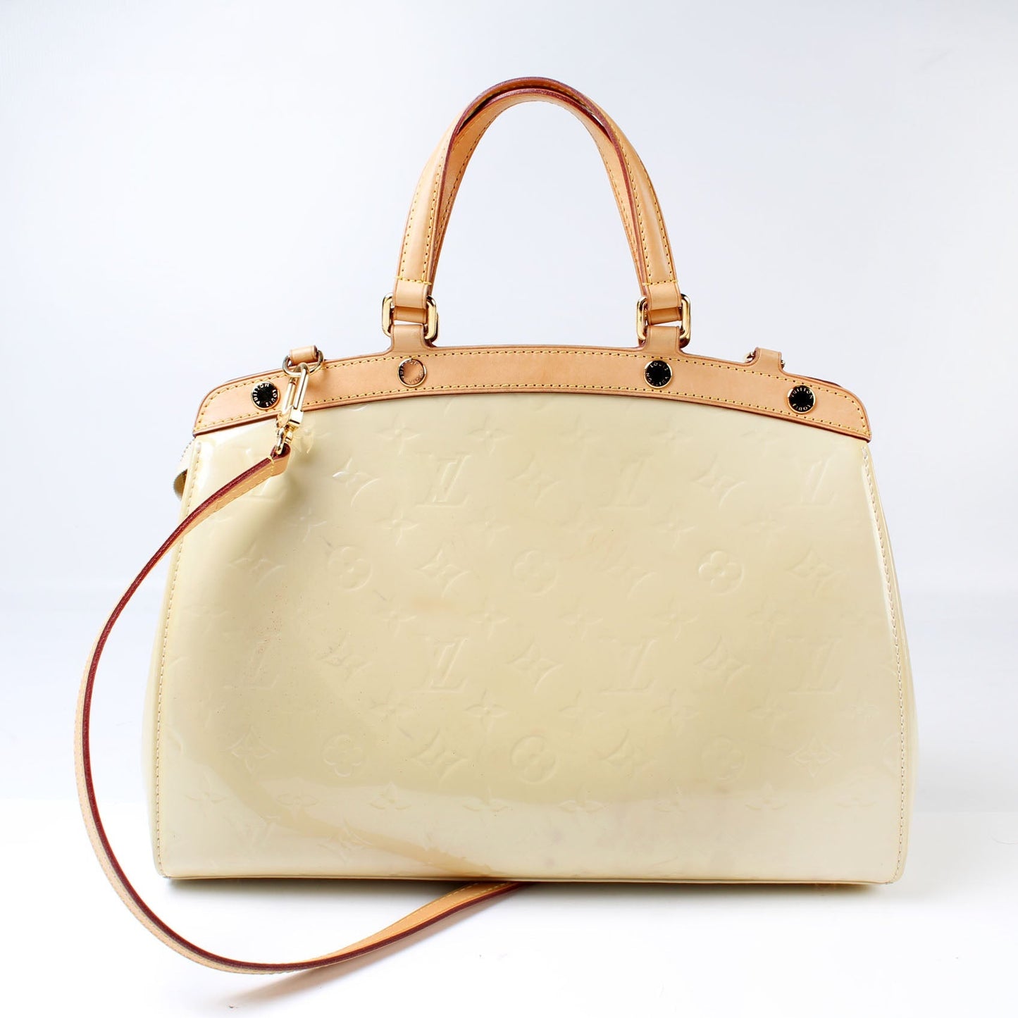Louis Vuitton Brea MM Vernis Handbag