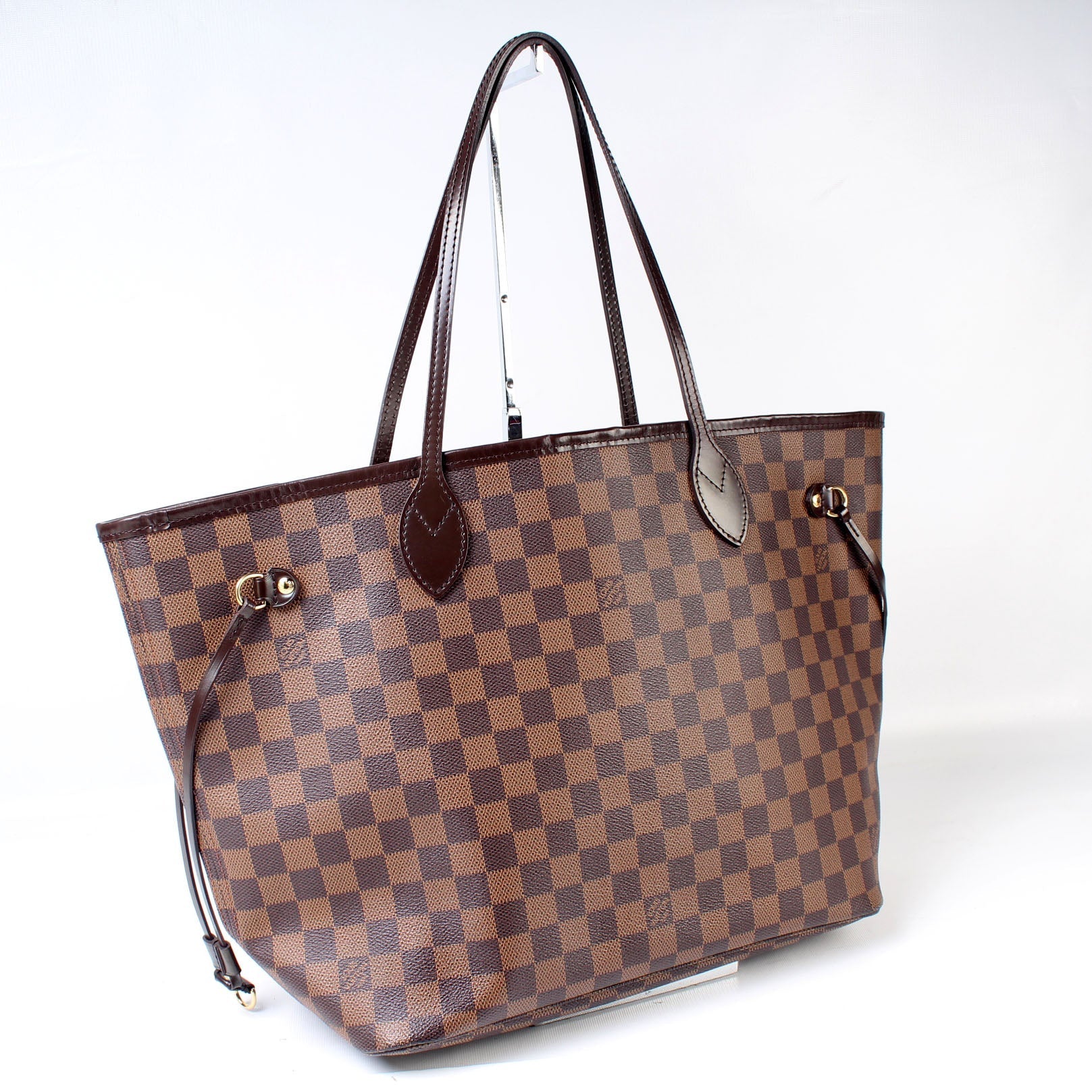 Louis Vuitton Neverfull MM Ebene Damier Tote Bag Ebene 95