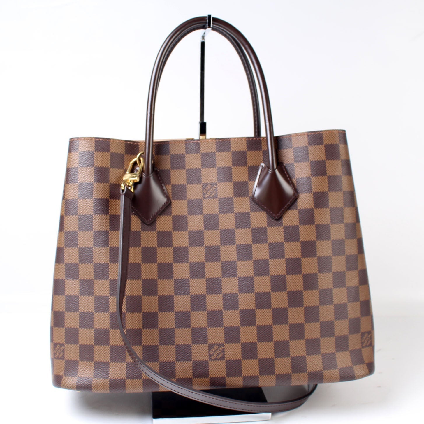 Louis Vuitton Kensington Ebene Damier Tote Bag