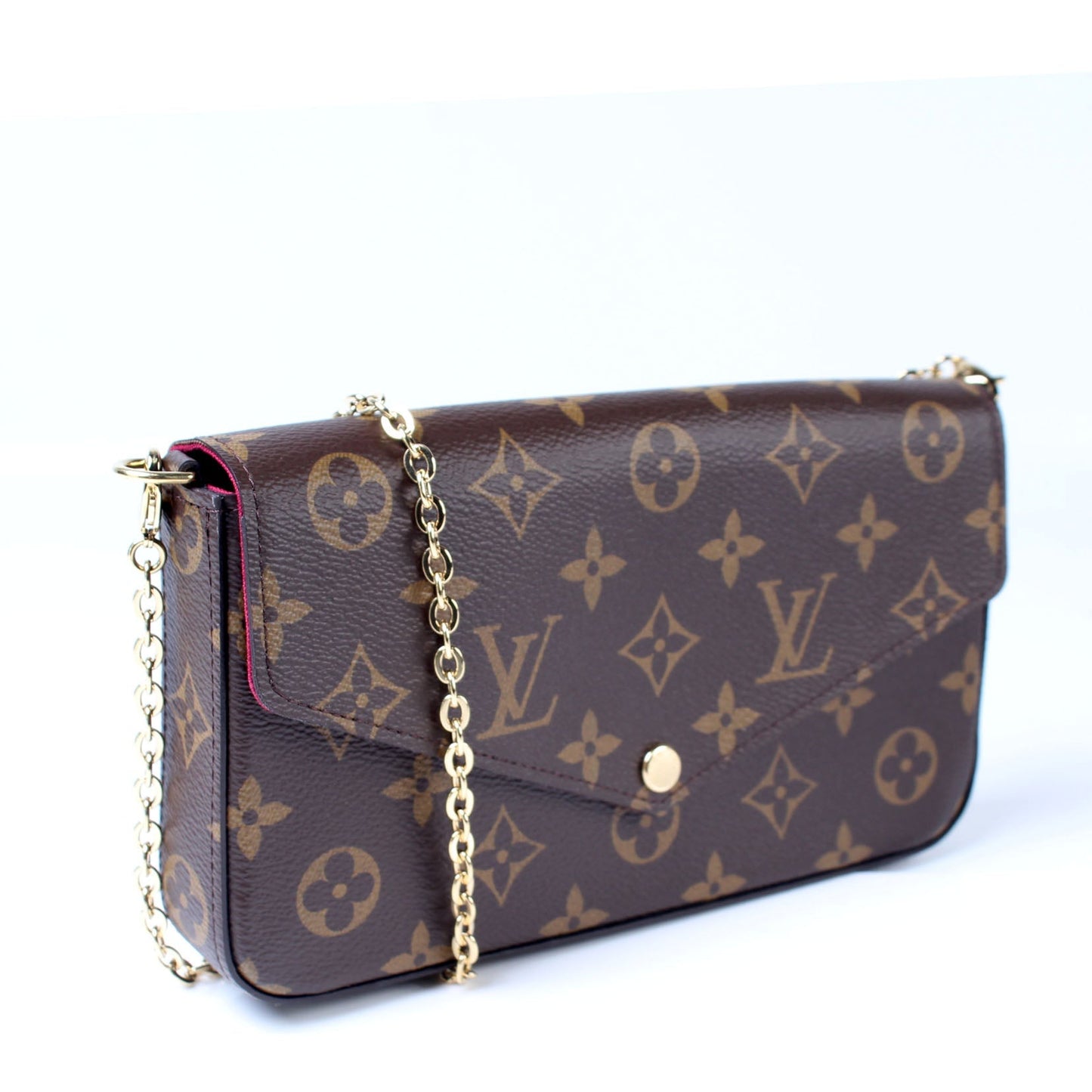 Louis Vuitton Pochette Felicie Monogram Clutch Bag Monogram 33