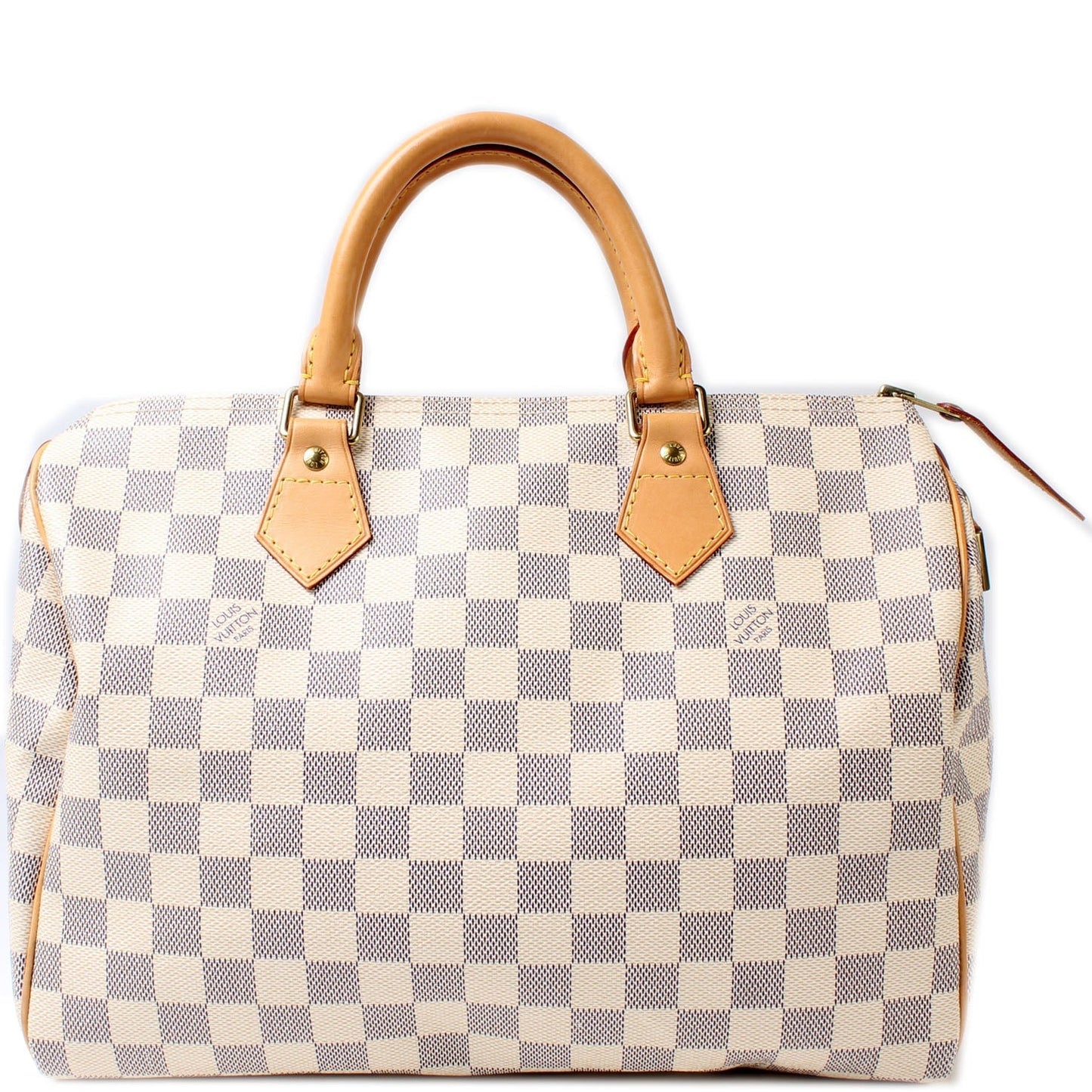 Louis Vuitton Speedy 30 Azur Damier Handbag Azur 21