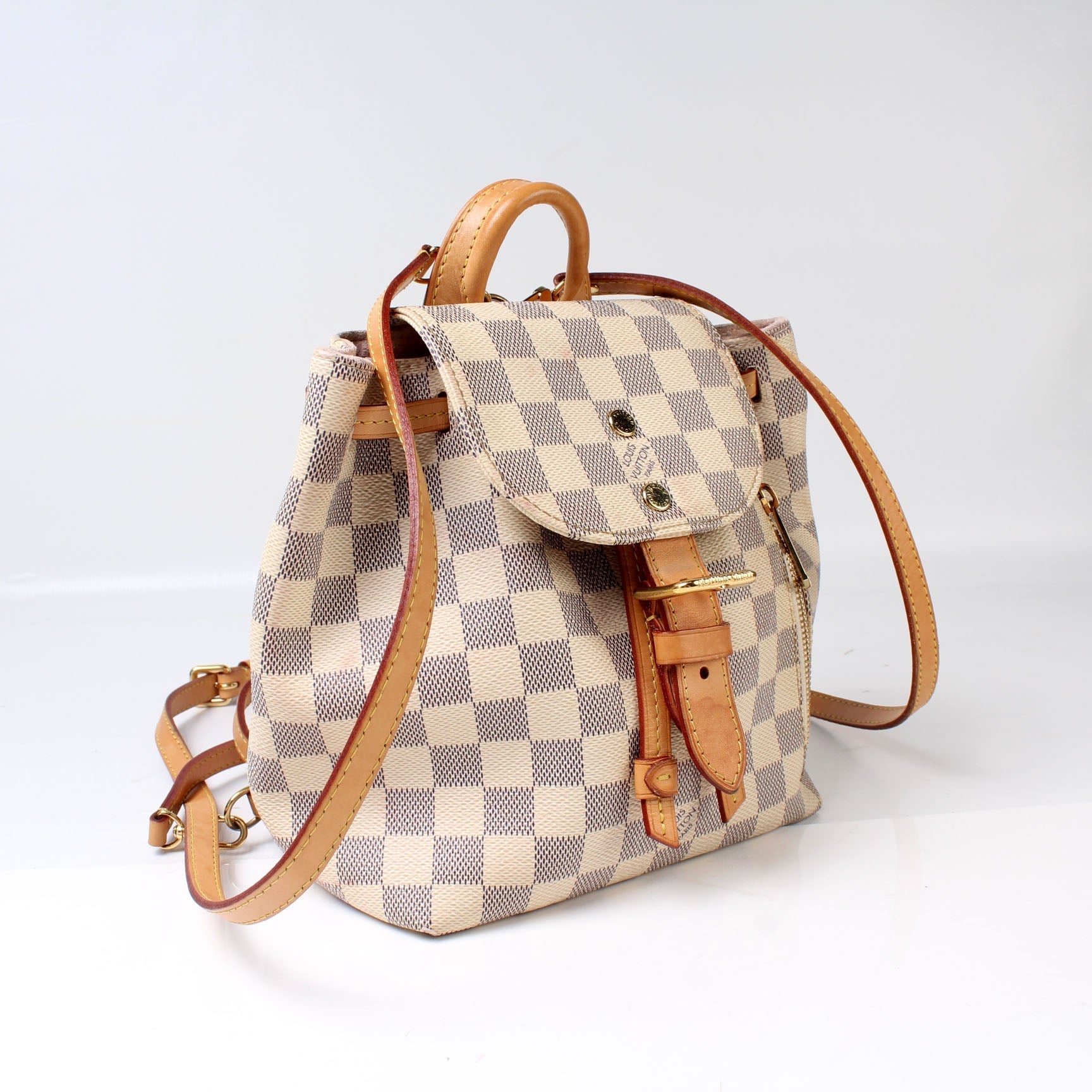 Louis Vuitton Sperone BB Backpack Azur Damier Azur 1