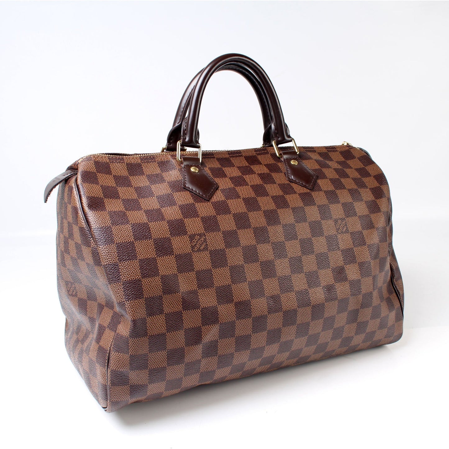 Louis Vuitton Speedy 35 Ebene Damier Handbag Ebene 15