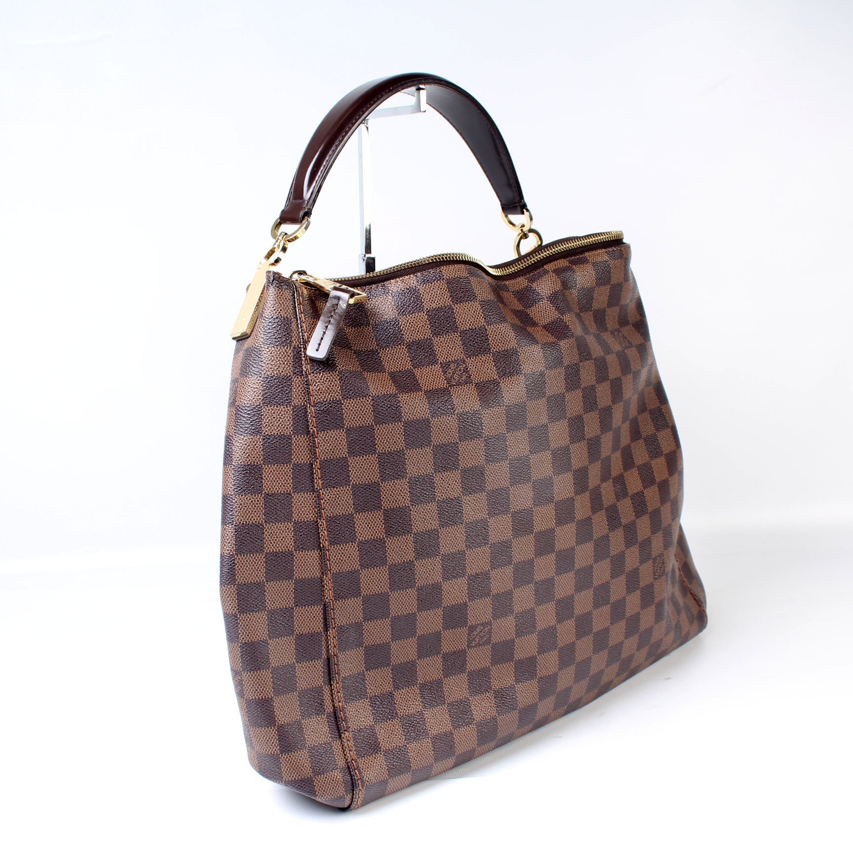Louis Vuitton Portobello Ebene GM Damier Handbag