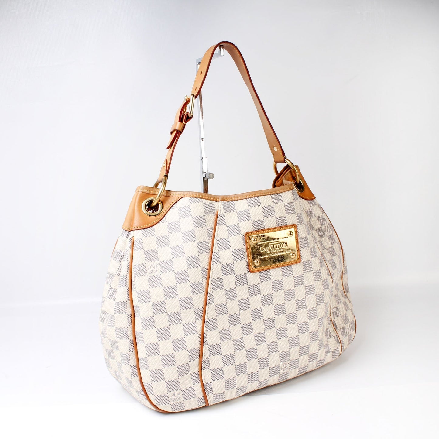 Louis Vuitton Galliera PM Azur Damier Handbag Azur 14