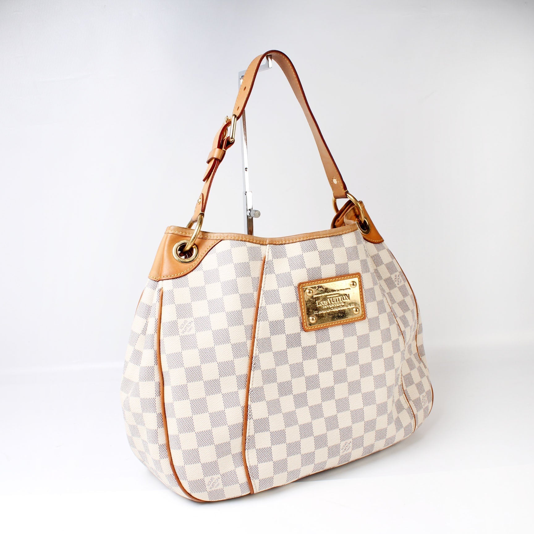 Louis Vuitton Galliera PM Azur Damier Handbag Azur 14