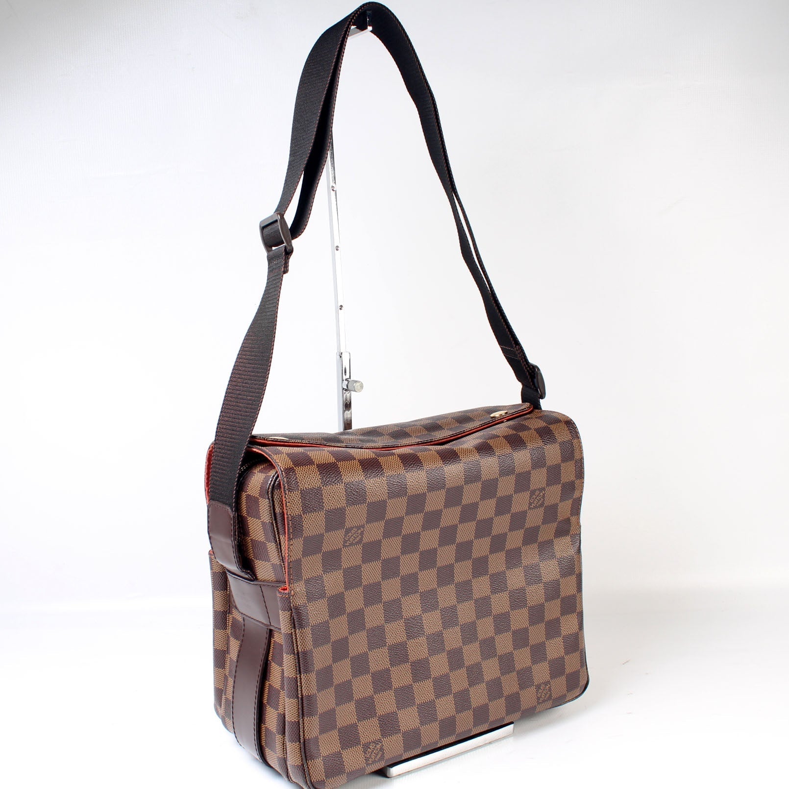 Louis Vuitton Naviglio Messenger Ebene Damier Crossbody Bag Ebene 1