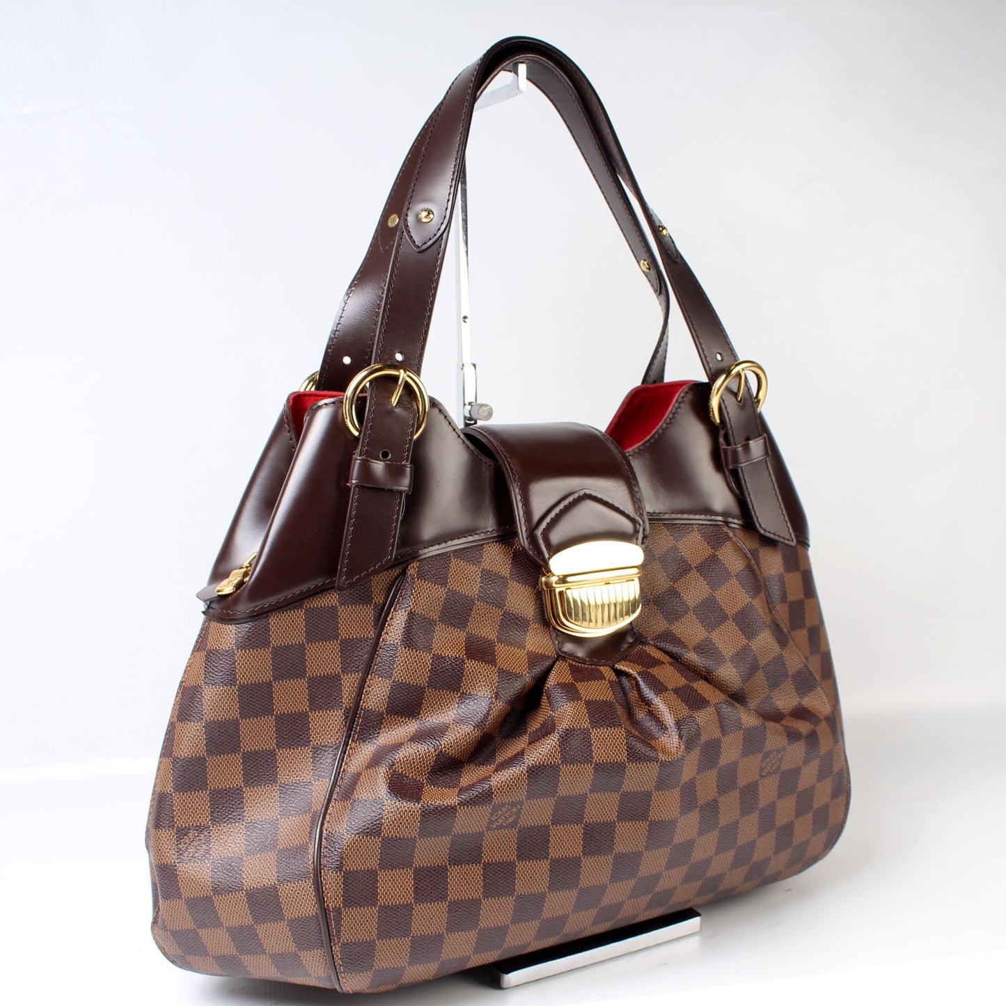 Louis Vuitton Sistina Ebene GM Damier Handbag