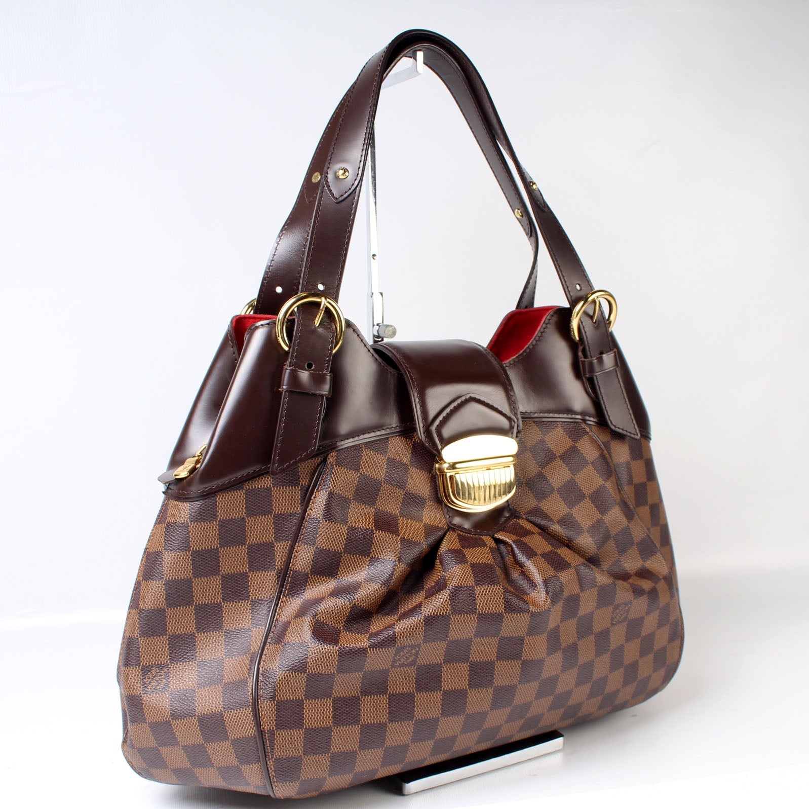 Louis Vuitton Sistina Ebene GM Damier Handbag
