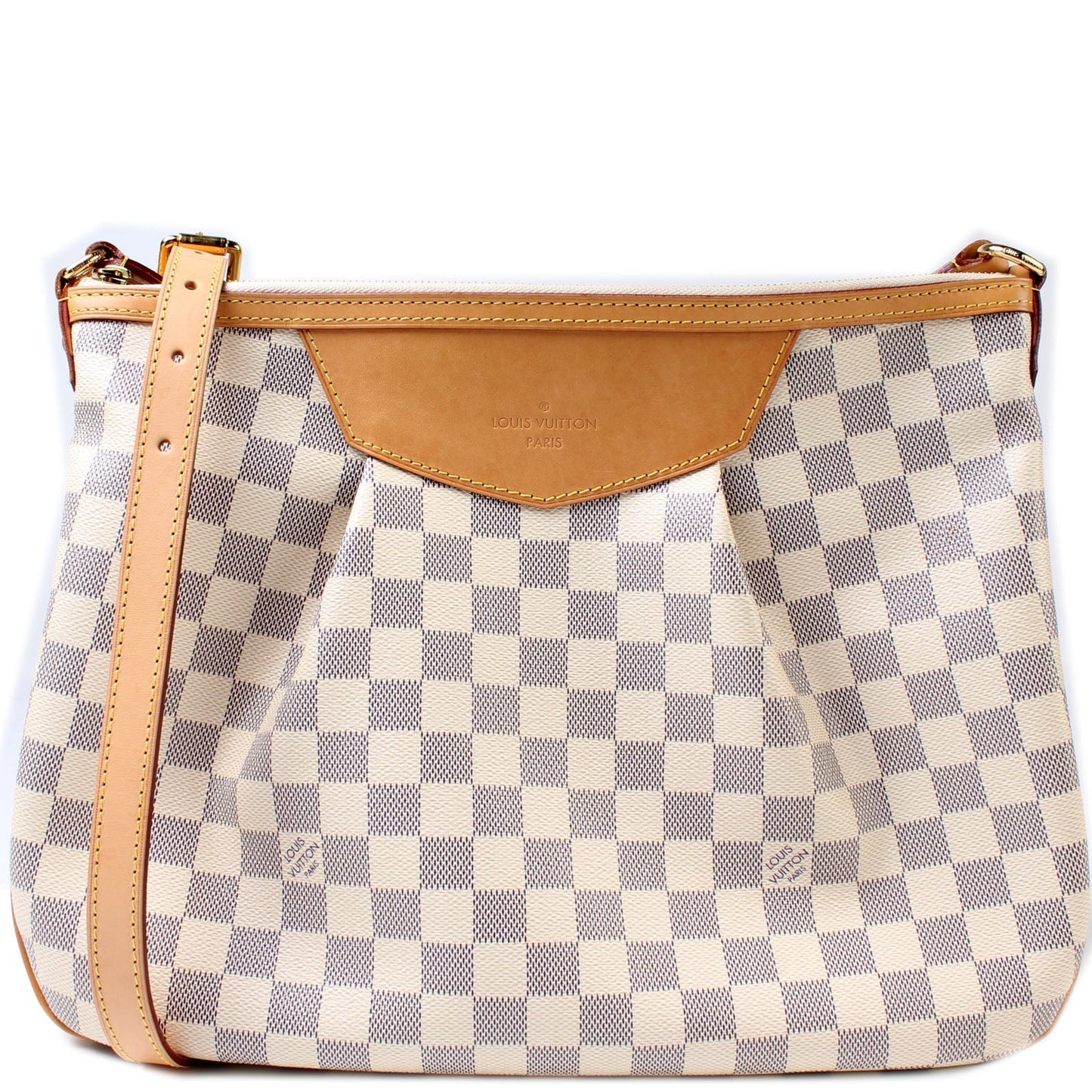 Louis Vuitton Siracusa Azur MM Damier Handbag