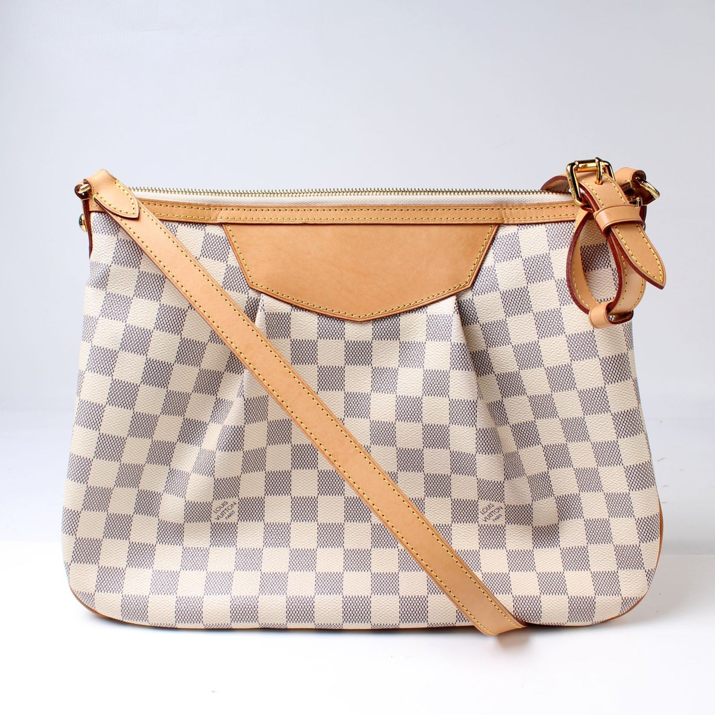 Louis Vuitton Siracusa Azur MM Damier Handbag