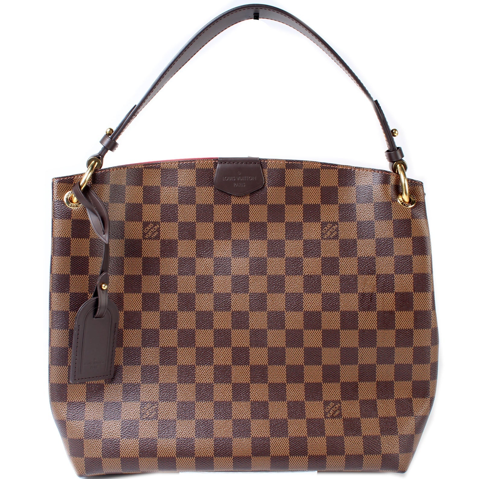 Louis Vuitton Graceful PM Ebene Damier Handbag Ebene A