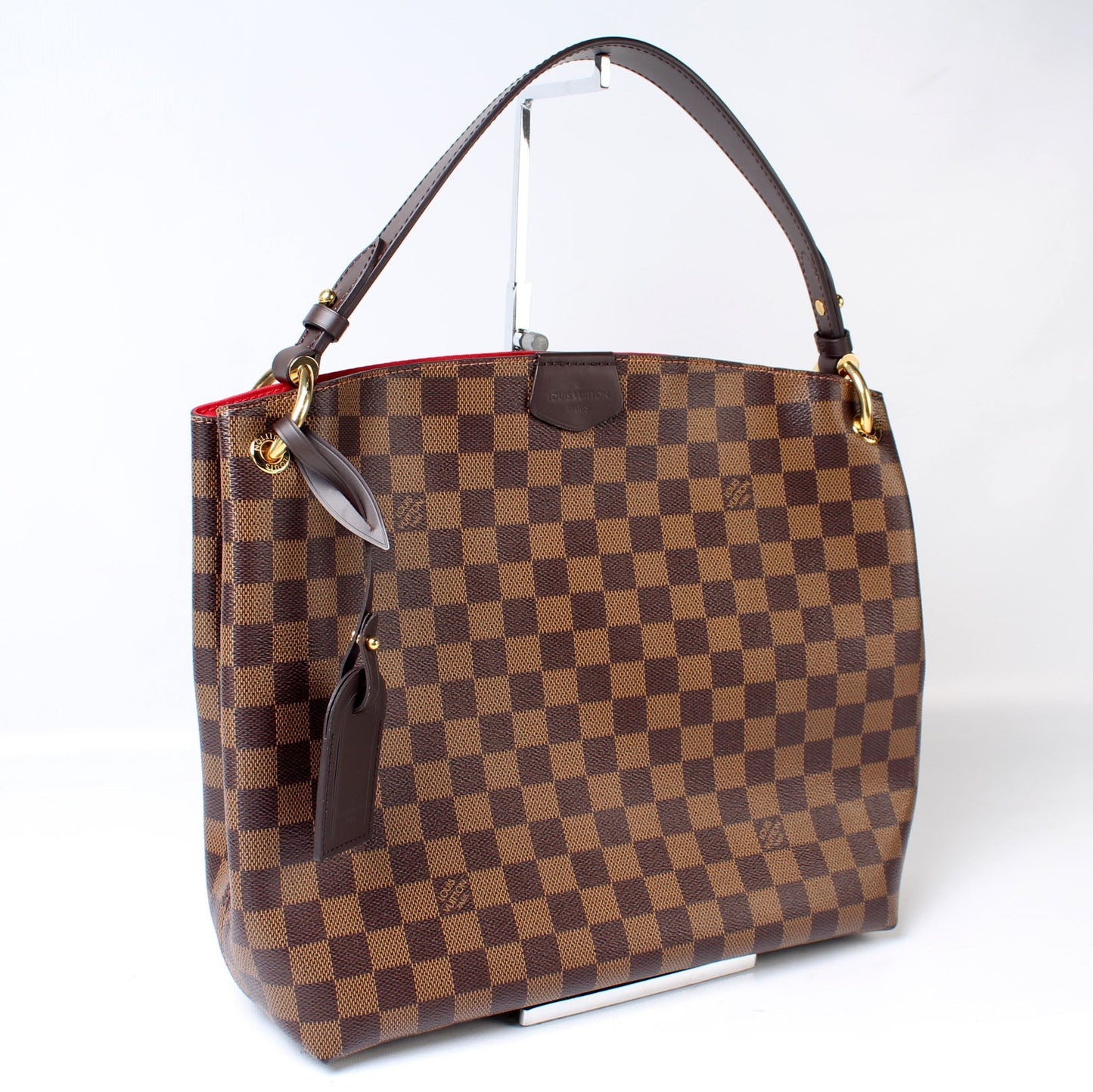 Louis Vuitton Graceful PM Ebene Damier Handbag Ebene A