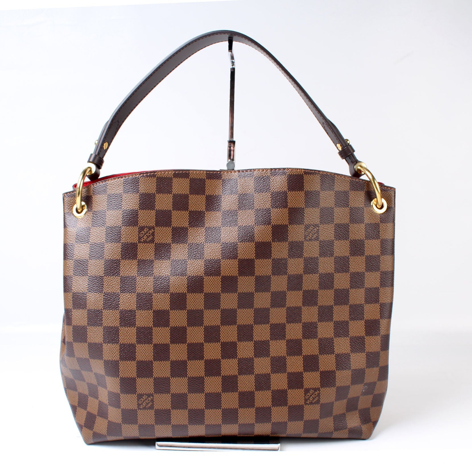 Louis Vuitton Graceful PM Ebene Damier Handbag Ebene A
