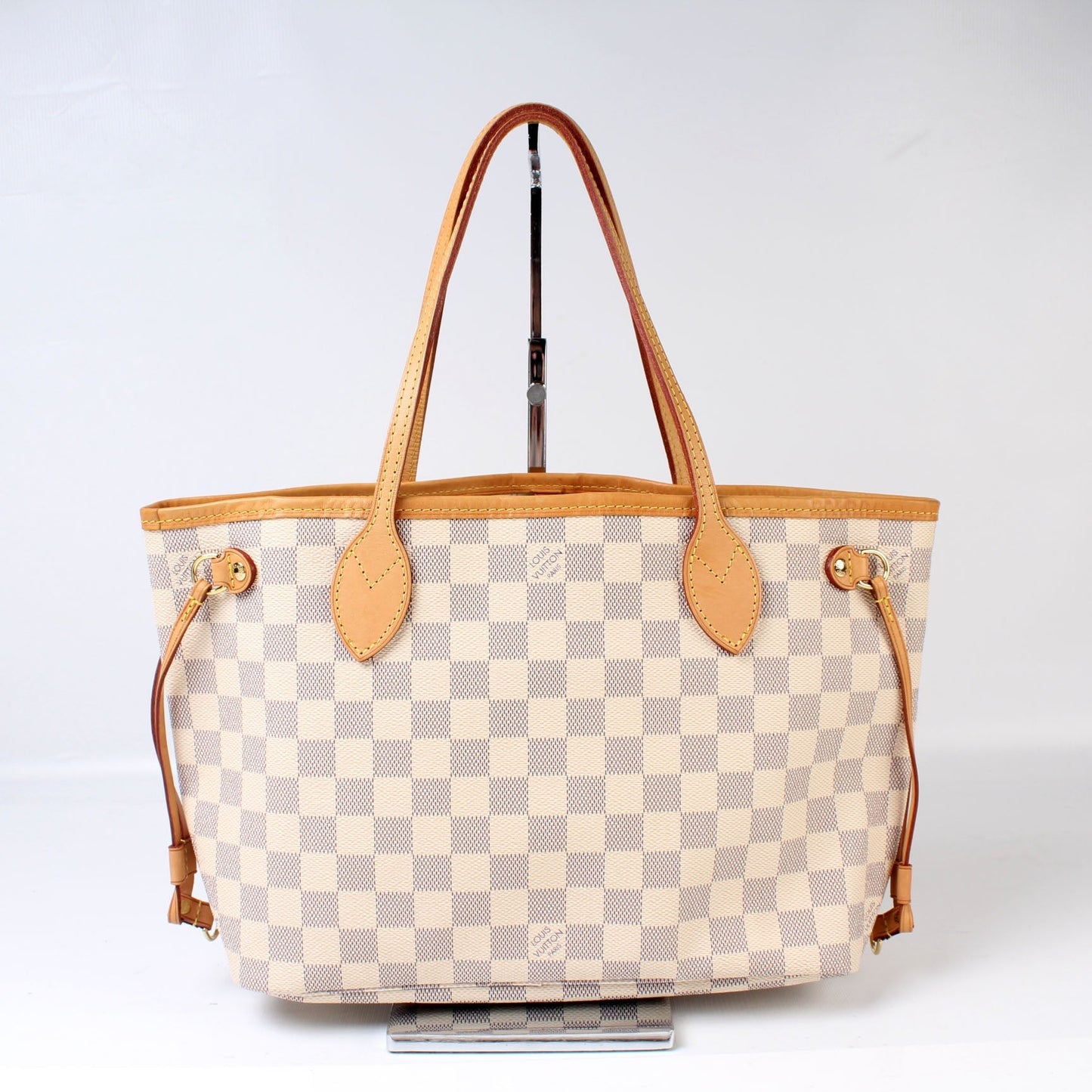 Louis Vuitton Neverfull PM Azur Damier Tote Bag Azur 2