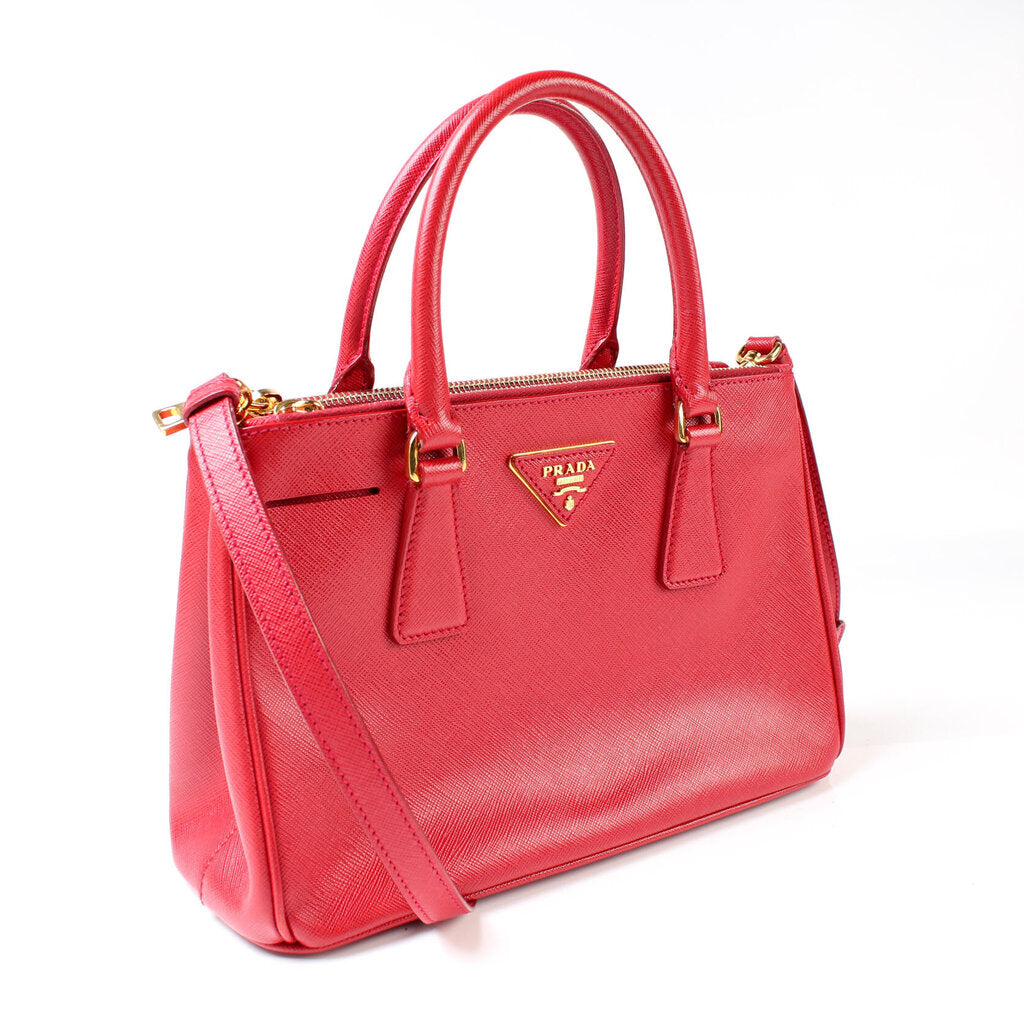 Prada Saffiano Lux Crossbody Bag Mini Crossbody Bag
