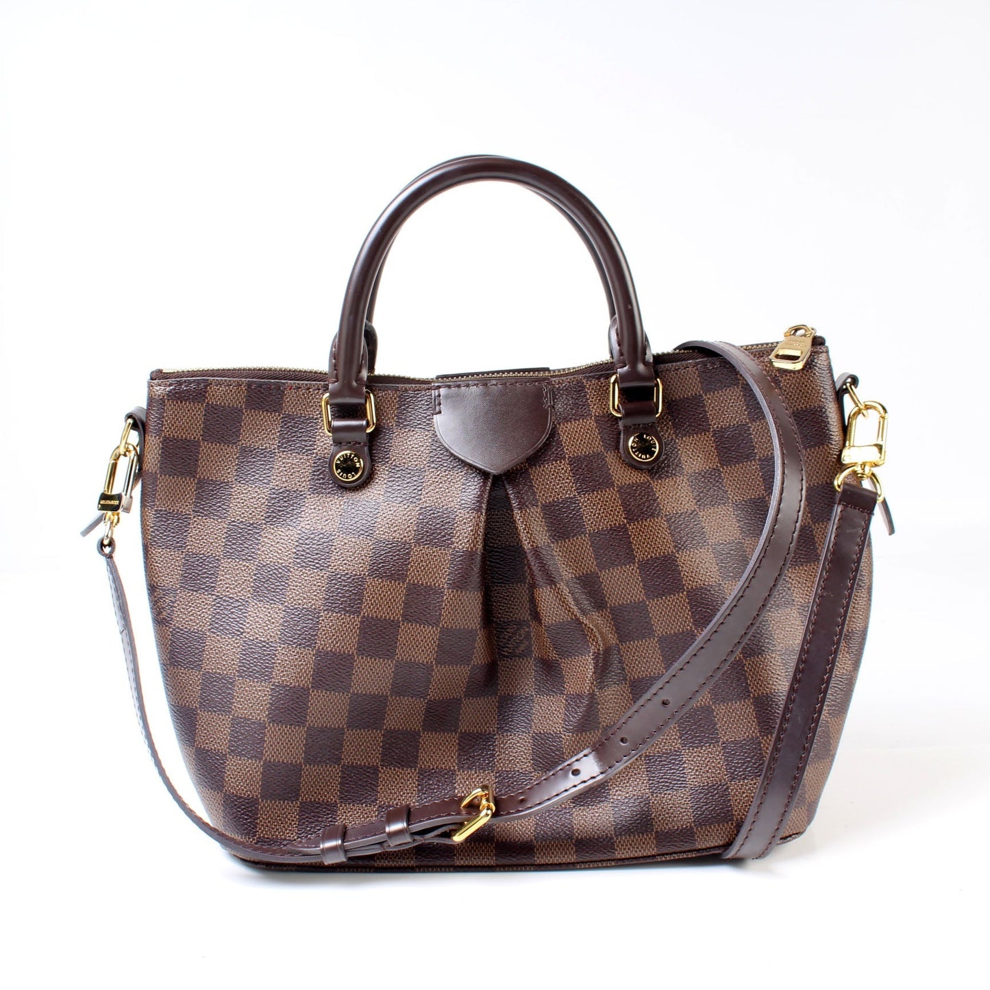 Louis Vuitton Siena Ebene PM Damier Handbag