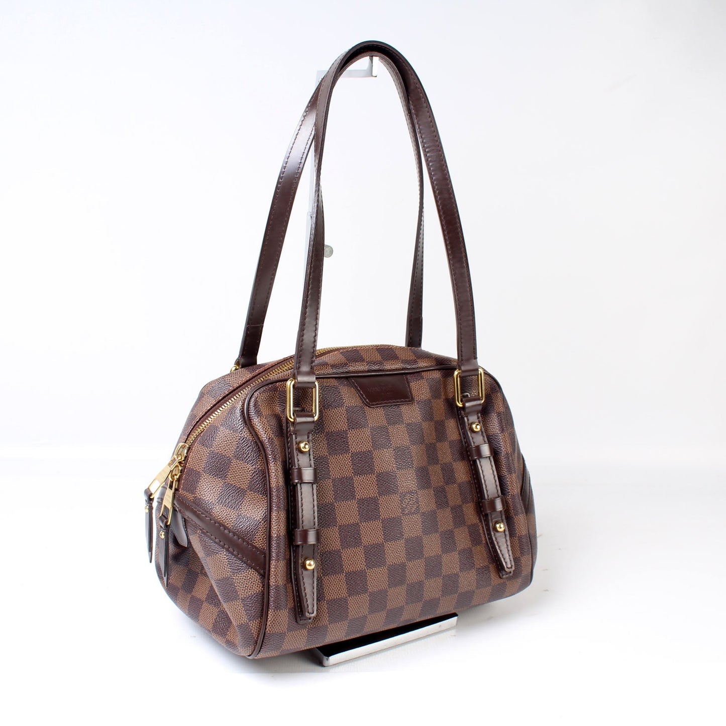Louis Vuitton Rivington Ebene Damier Handbag