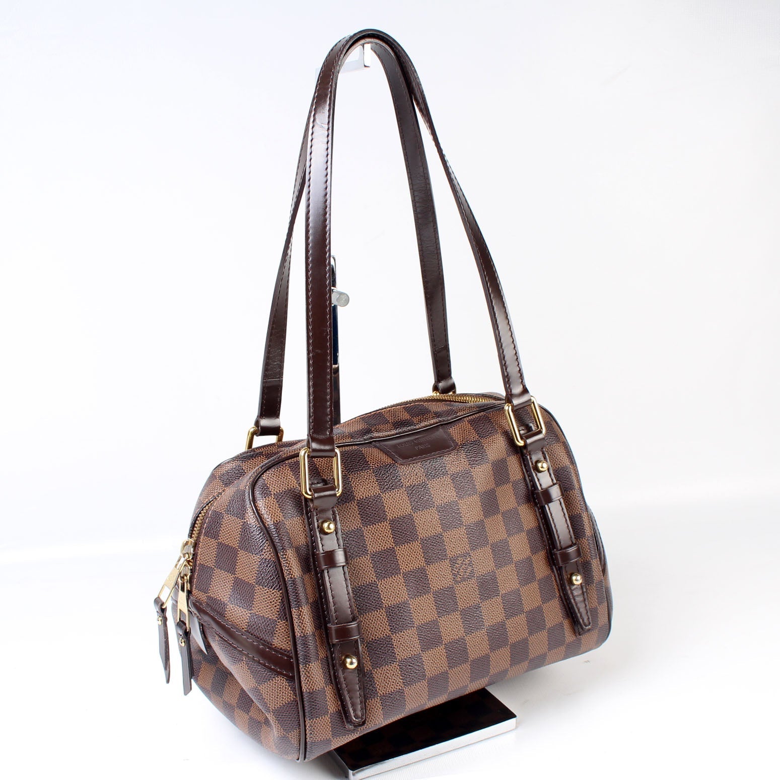 Louis Vuitton Rivington Ebene PM Damier Handbag