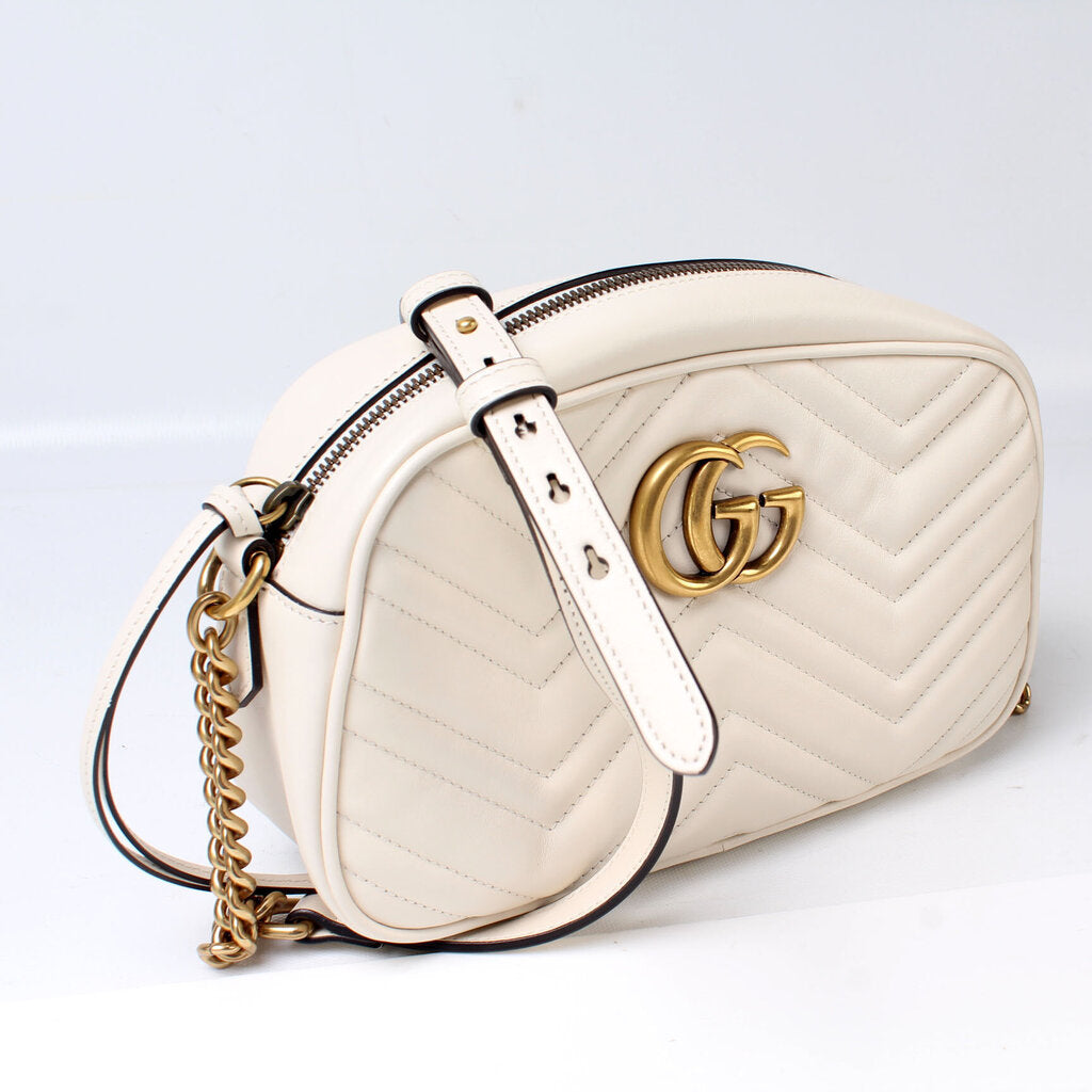 Gucci Marmont Camera Leather Small Crossbody Bag Camera 12
