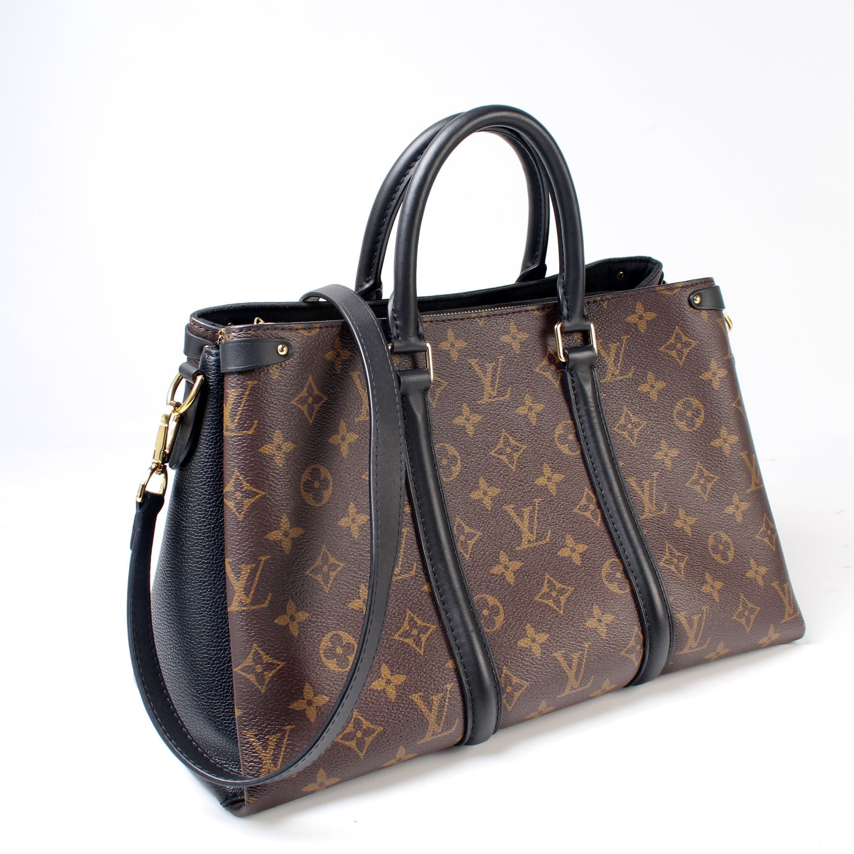 Louis Vuitton Soufflot Monogram MM Handbag
