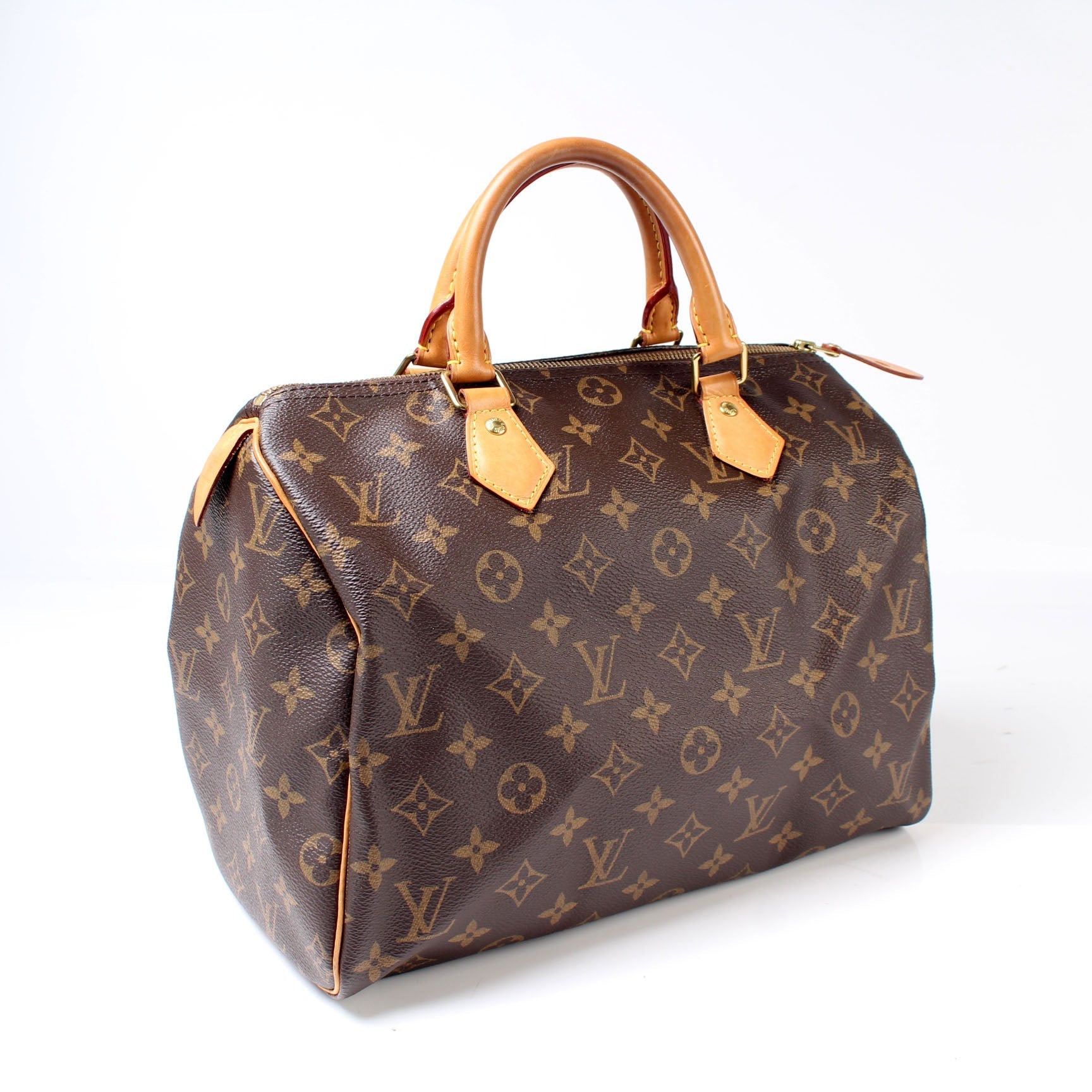 Louis Vuitton Speedy 30 Monogram Handbag Monogram 50