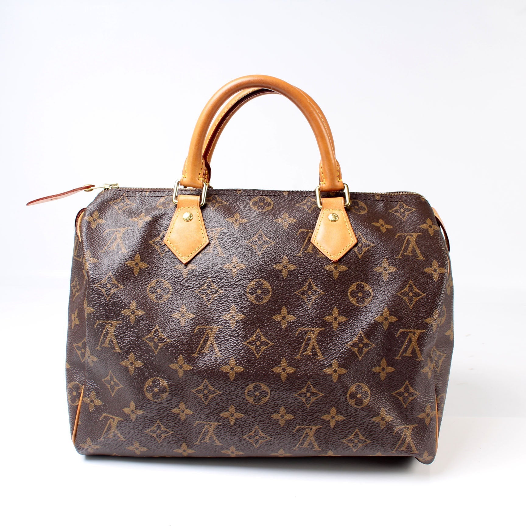Louis Vuitton Speedy 30 Monogram Handbag Monogram 50