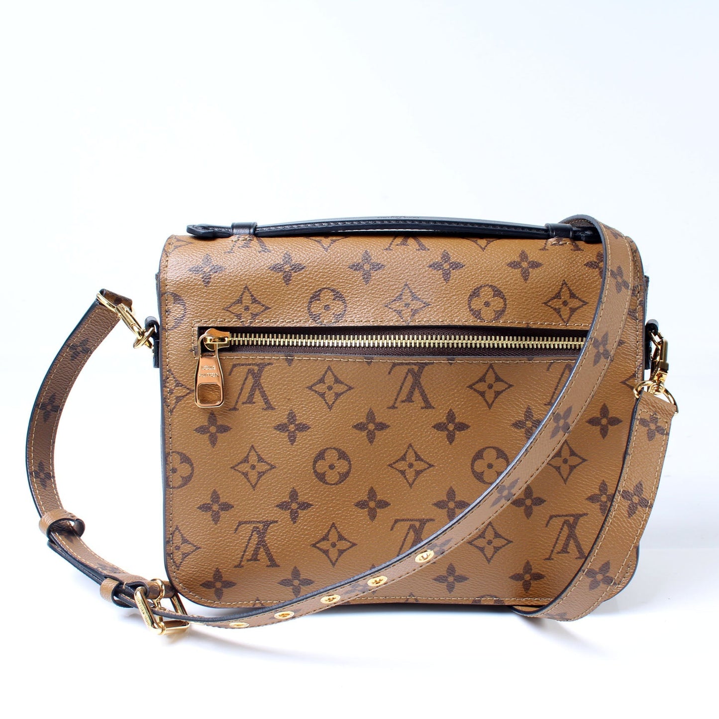 Louis Vuitton Pochette Metis Reverse Monogram Clutch Bag