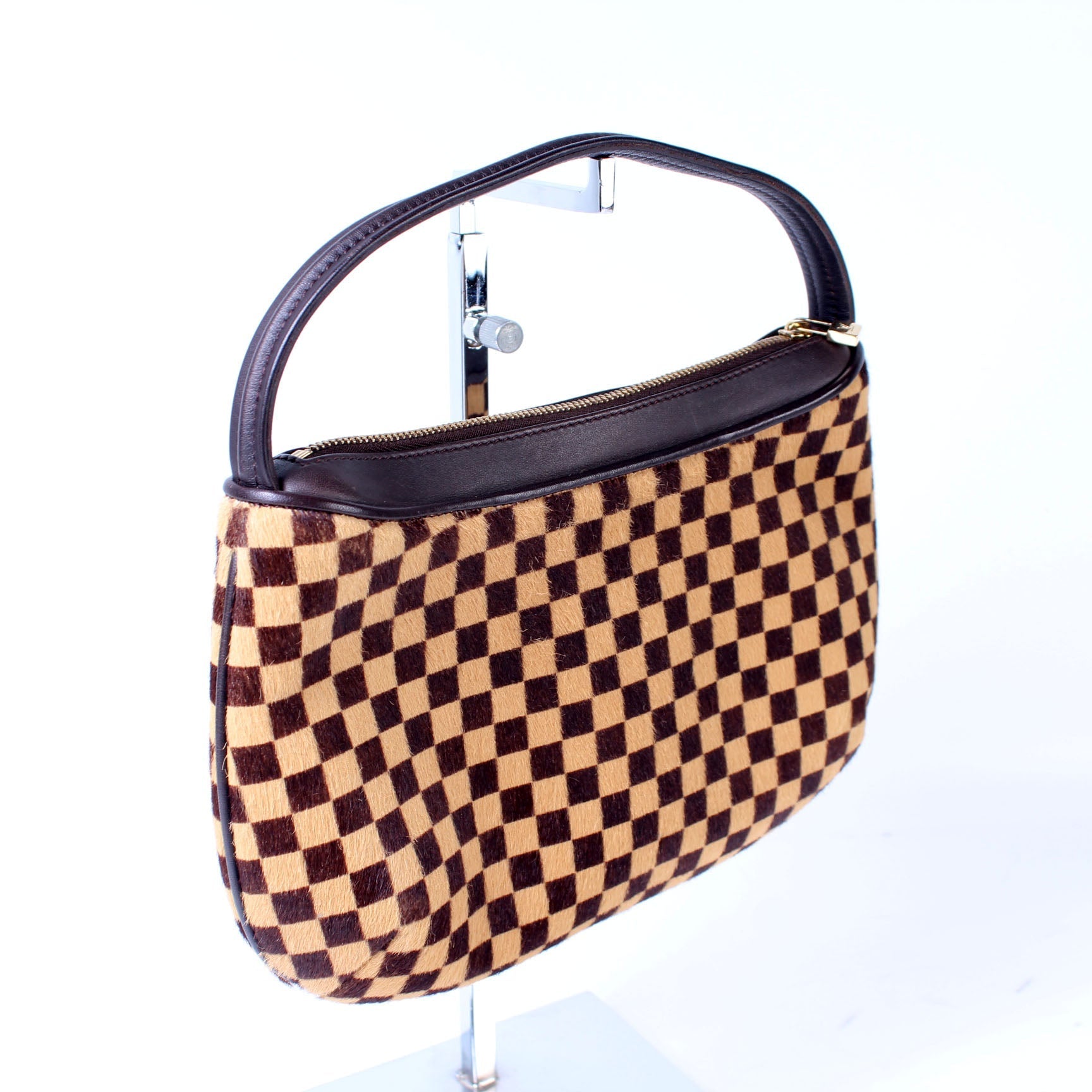 Louis Vuitton Tigre Sauvage Ebene Pony Damier Handbag