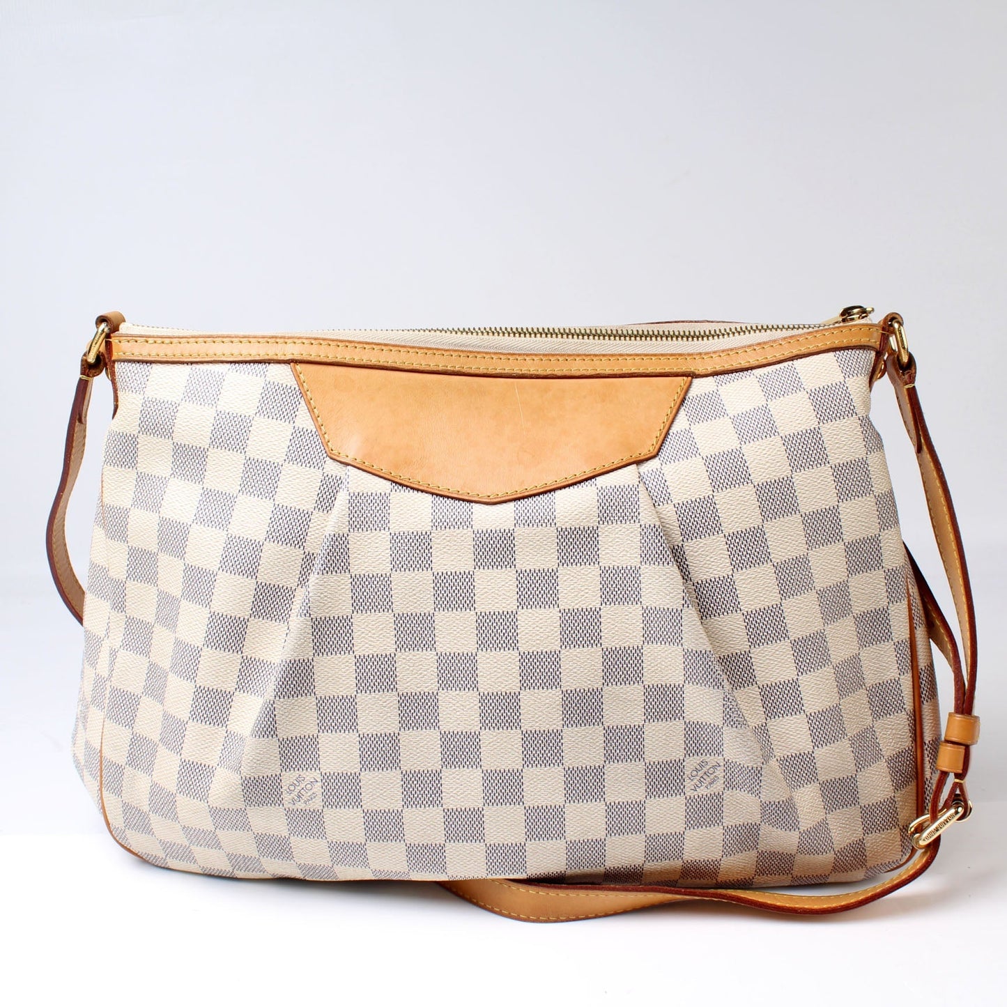 Louis Vuitton Siracusa Azur MM Damier Handbag Azur 7