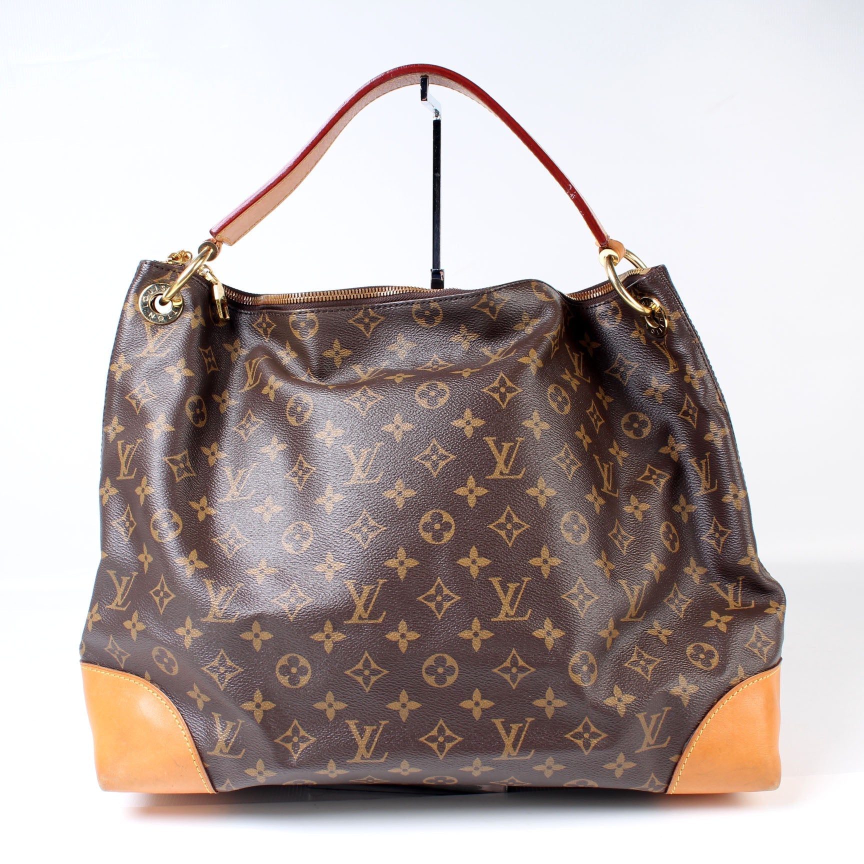 Louis Vuitton Berri MM Monogram Handbag Monogram 6