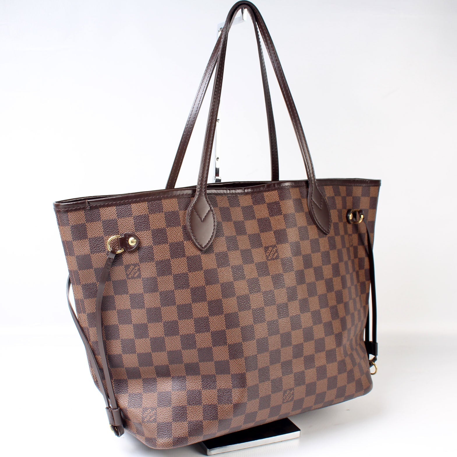 Louis Vuitton Neverfull MM Ebene Damier Tote Bag Ebene 63