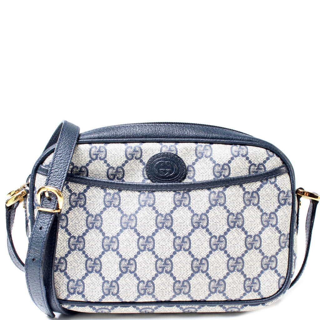 Gucci GG Supreme Camera Crossbody Bag