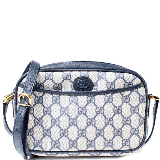 Gucci GG Supreme Camera Crossbody Bag