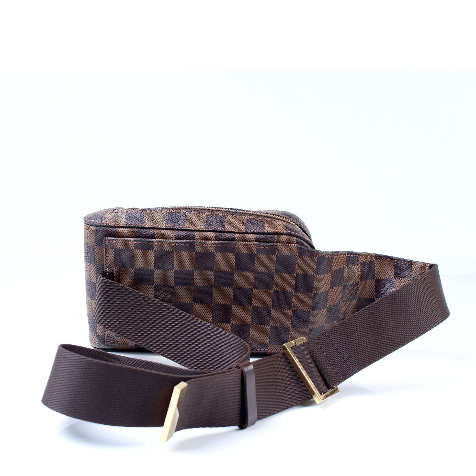 Louis Vuitton Geronimos Ebene Damier Handbag Ebene 9