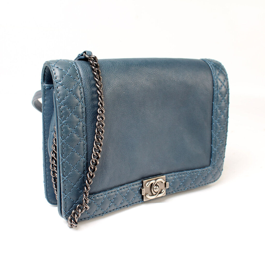 Chanel WOC Boy Reverso Clutch Bag