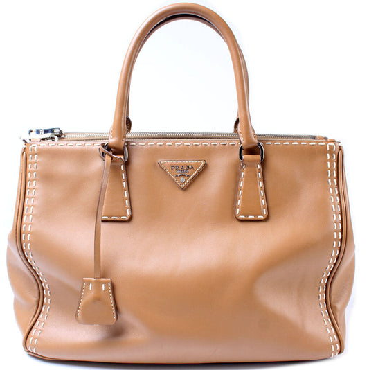 Prada Galleria Double Stitch Bag Travel Bag