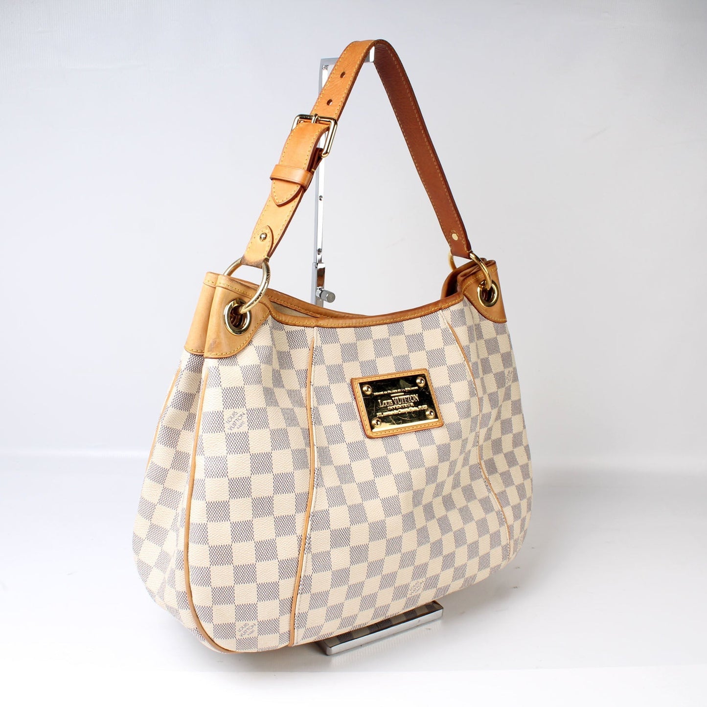 Louis Vuitton Galliera PM Azur Damier Handbag Azur 16