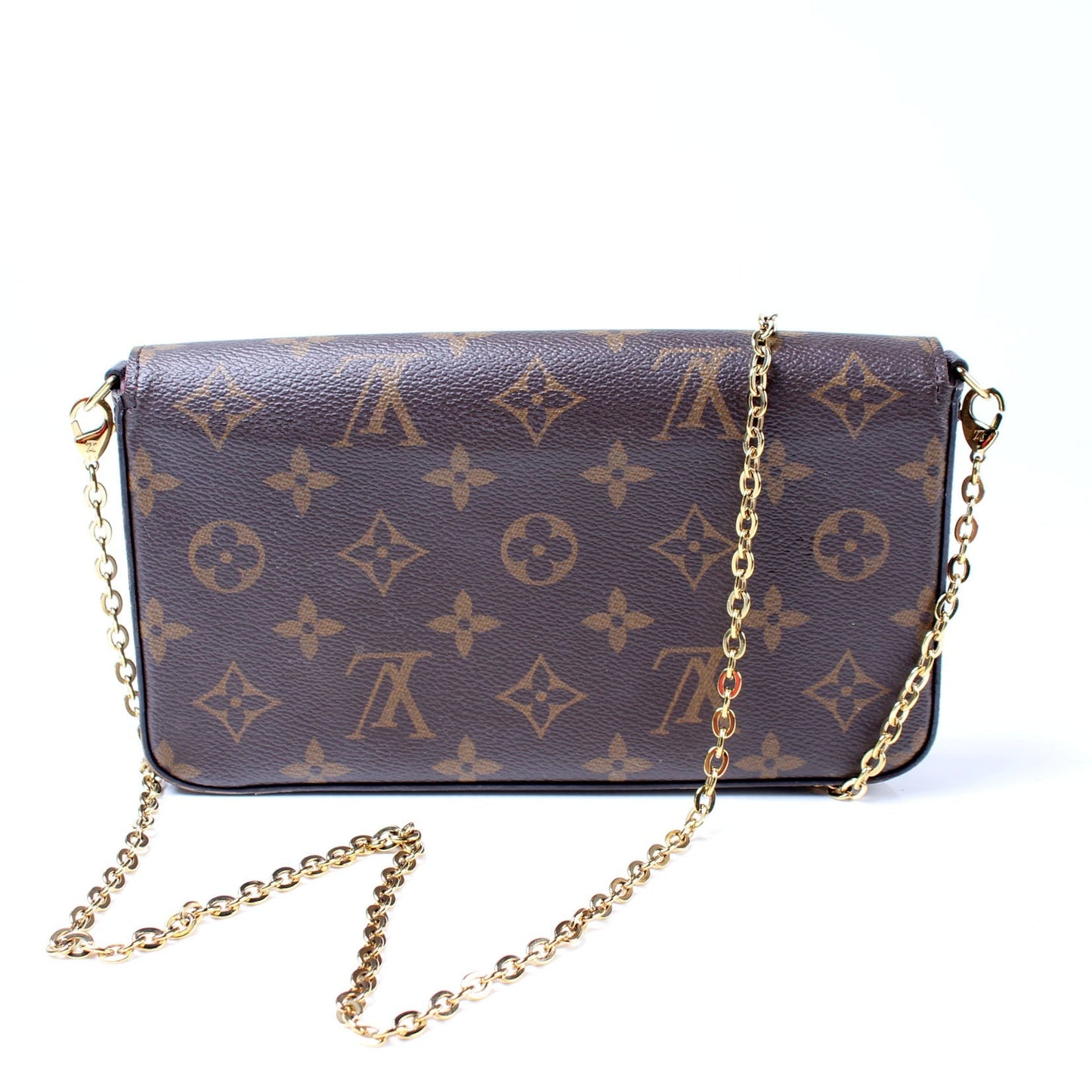 Louis Vuitton Pochette Felicie Monogram Clutch Bag Monogram 35