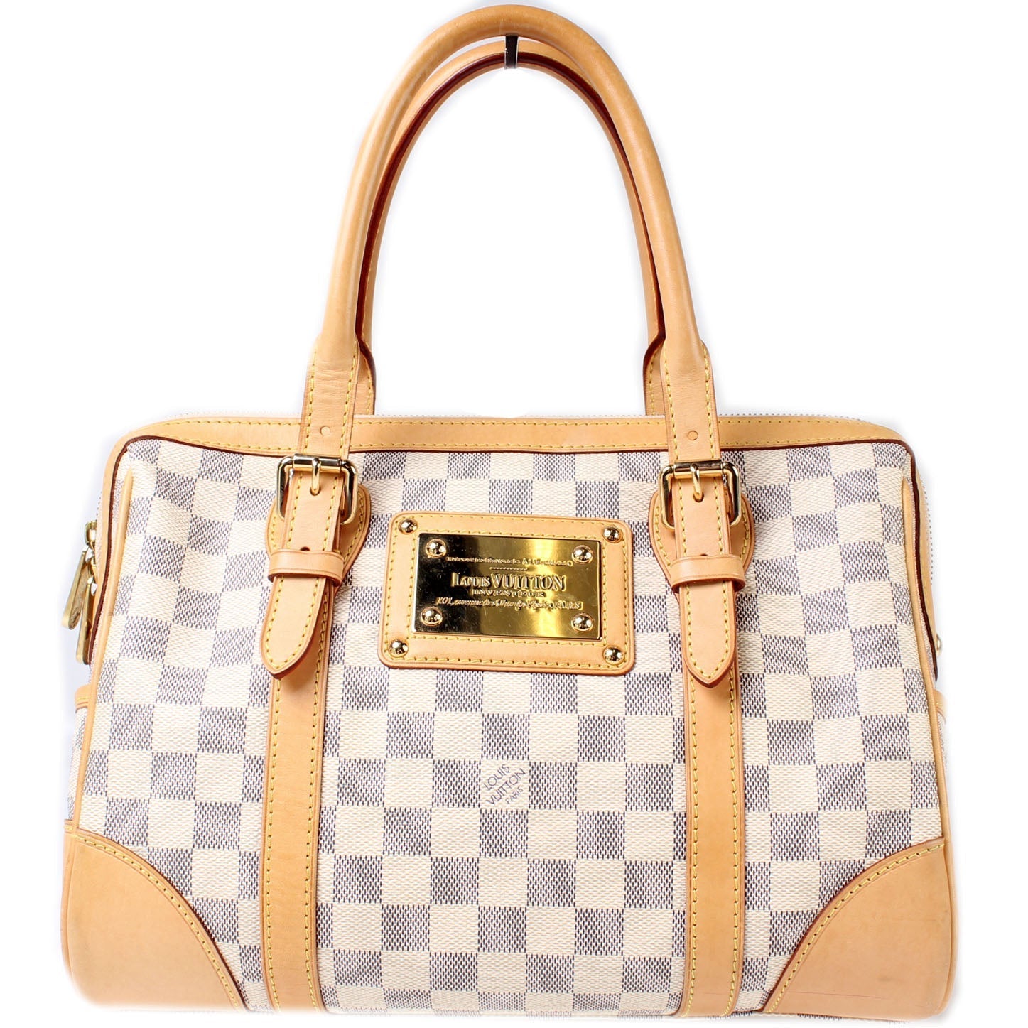 Louis Vuitton Berkeley Azur Damier Handbag