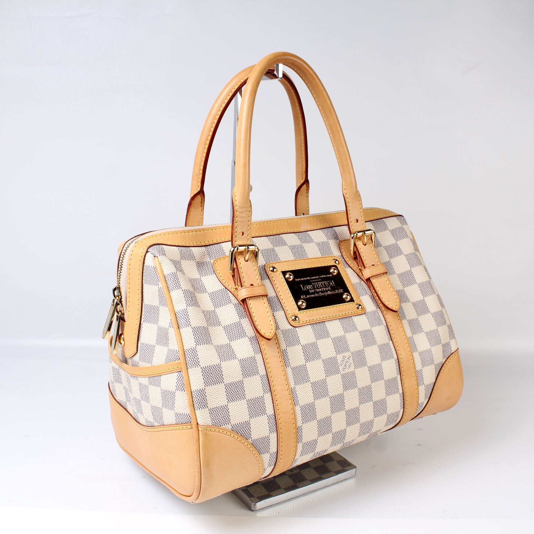 Louis Vuitton Berkeley Azur Damier Handbag